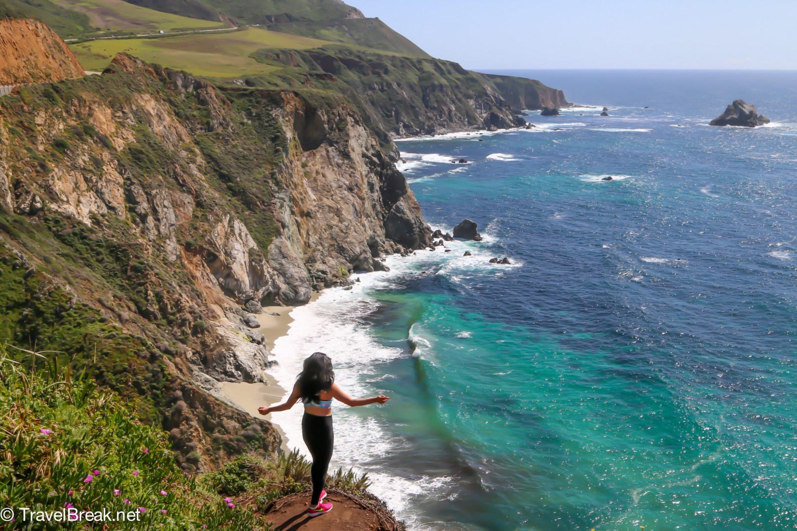 Big Sur Bixy Bridge by @StephBeTravel @BonTraveler - TravelBreak.net