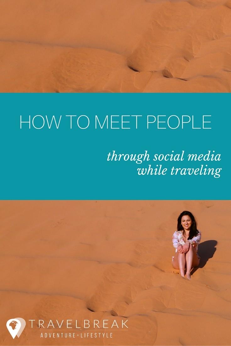 How to Meet People Through Social Media While Traveling. As a solo female traveler, I used Instagram, instameets, and Facebook groups to have locals show me their cities. - TravelBreak.net