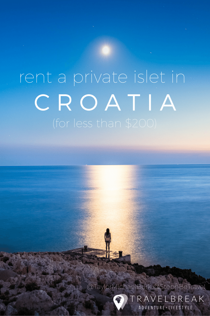 Rent a Private Islet in Croatia for less than $200