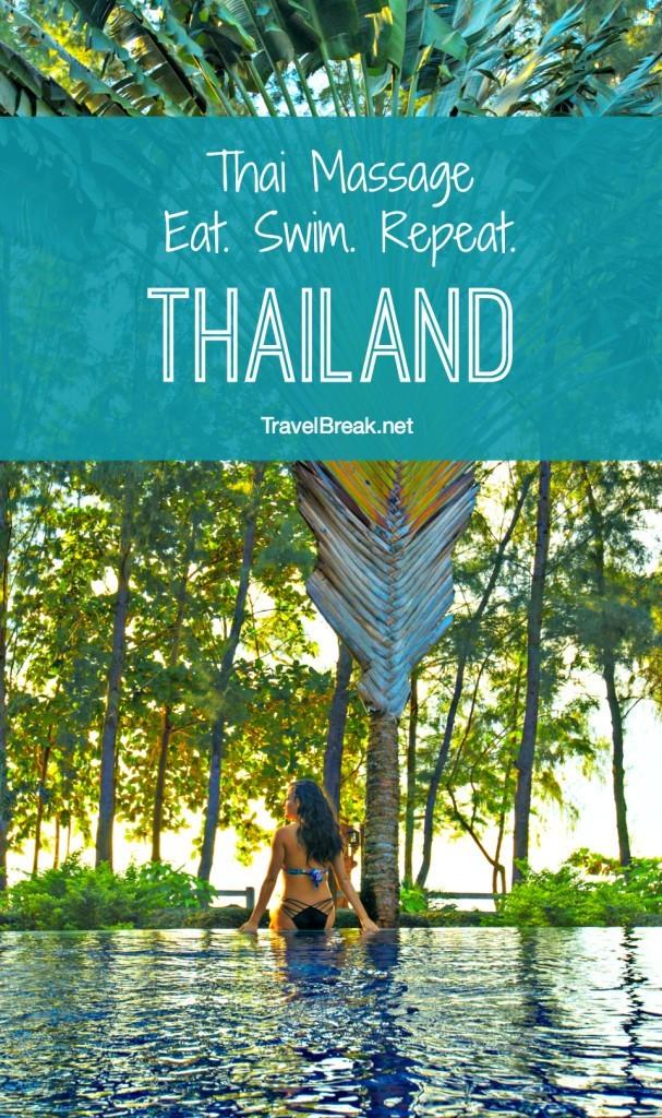 Thai Massage. Eat. Swim. Repeat - Thap Sakae, Thailand - TravelBreak.net @StephBeTravel