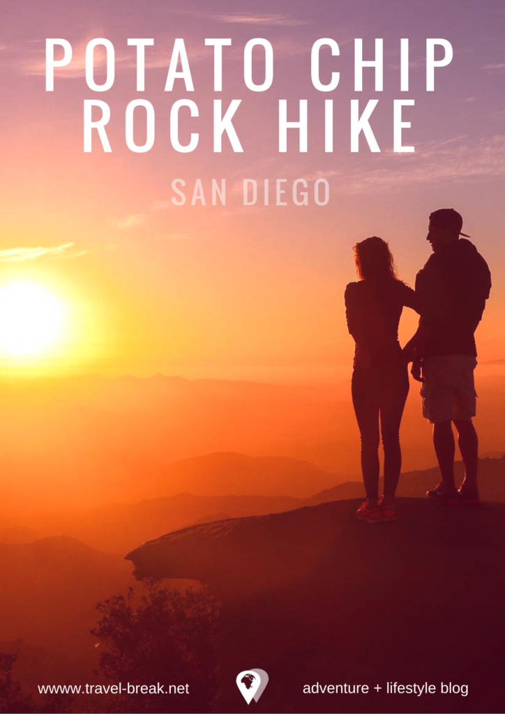 Tips and Photos for the San Diego - Potato Chip Rock Hike | Hours, Parking, What to Wear and other Trail information | from the travel blog travel-break.net 