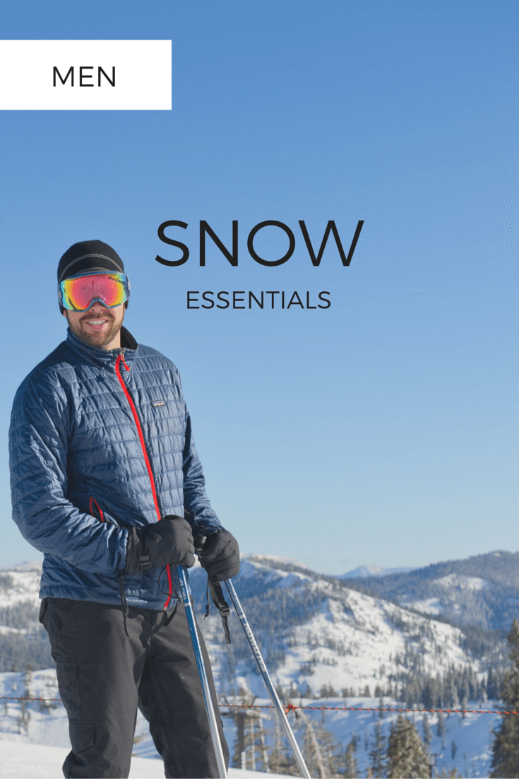 Adventure Travel Packing List for Men: Snow and Ski Essentials
