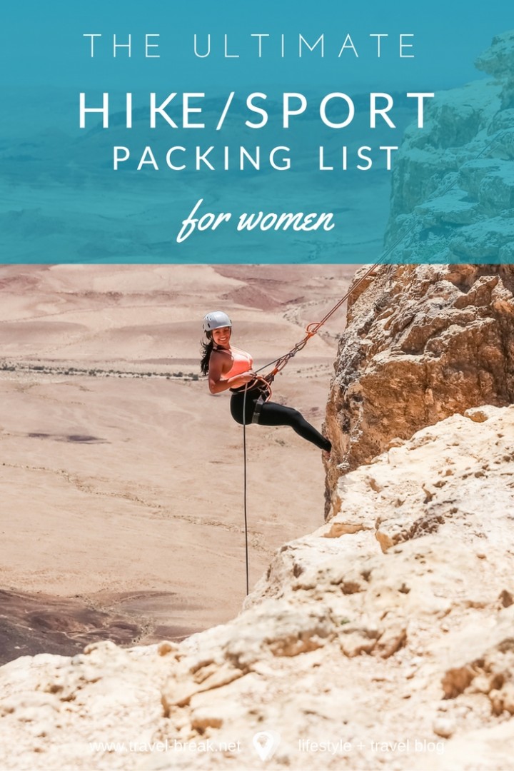 The ultimate travel packing list for outdoor destinations. Including what to wear for a hike, the best camping gear & a list of my favorite nature spots around the world. Travel fashion from the blog Travel-Break.net