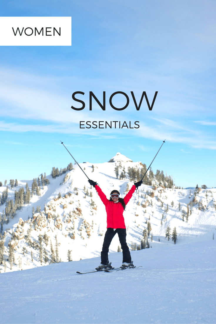 Travel Packing List for Women: Snow Destinations