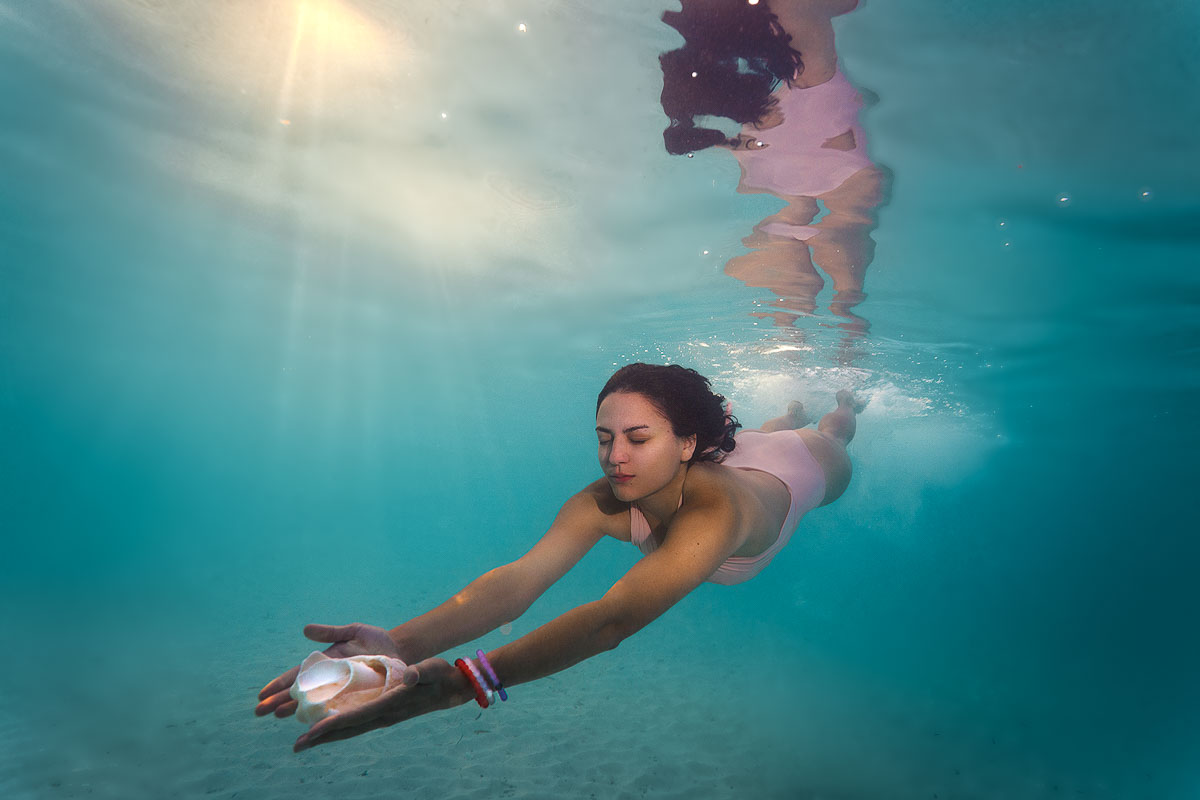 Swimming with the Bimini conch shell, Bahamas | TravelBreak