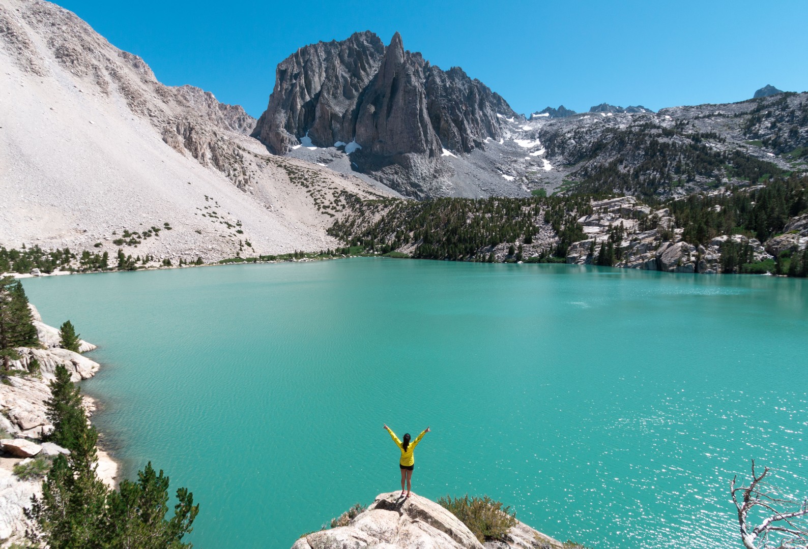 Big Pine North Fork at Inyo National Park, Eastern Nevadas, California | Hike packing list and travel tips via Travel-Break.net