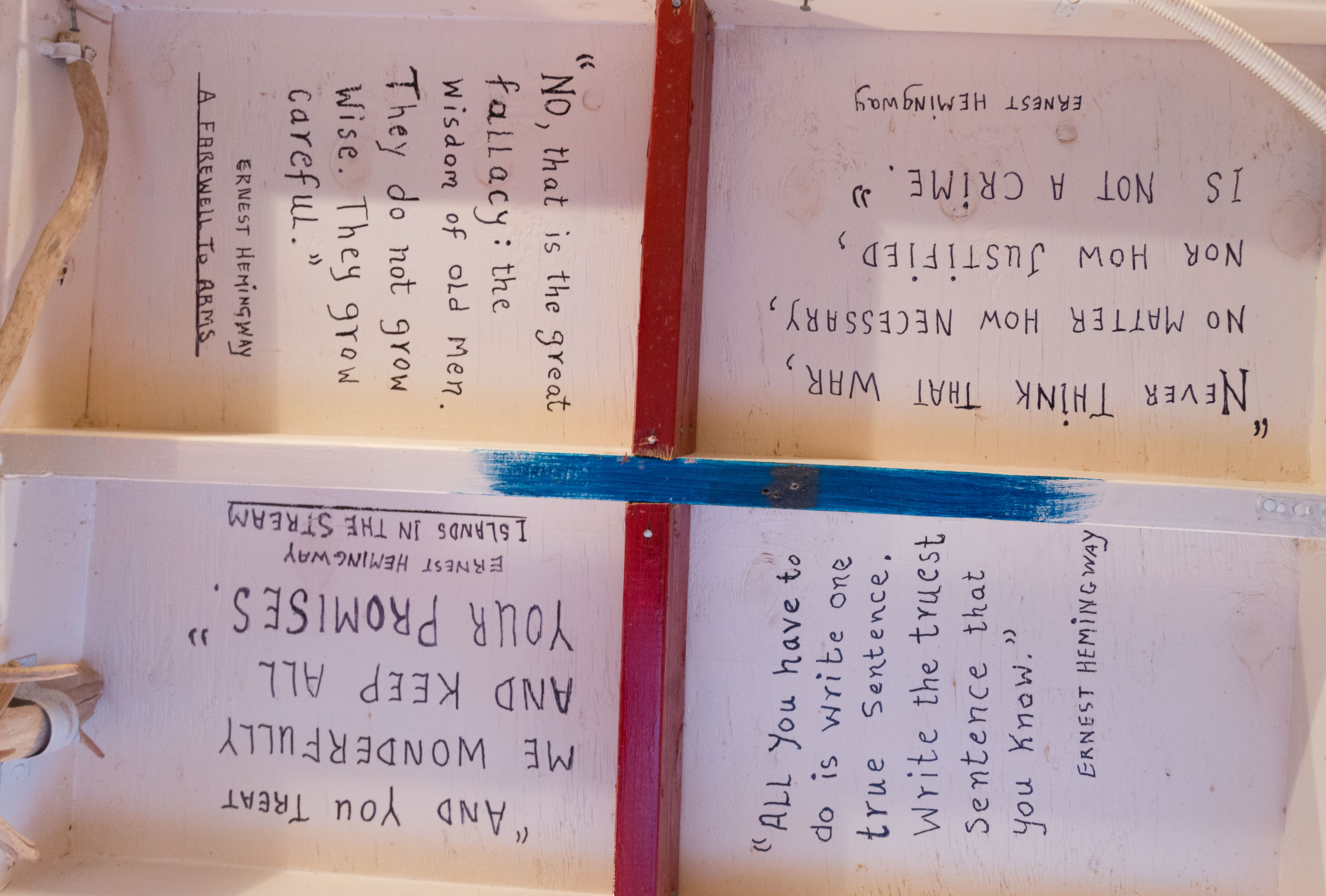 Ernest Hemingway Writings in Bimini Dolphin House| TravelBreak