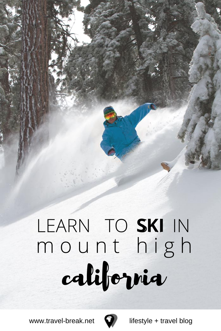 Learn to ski mountain high California | Travel-Break.net