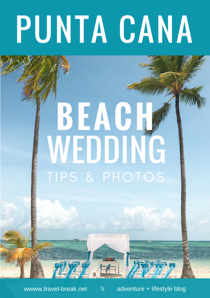 All the reasons to experience a destination wedding in the Dominican Republic. Tips and photos for a Punta Cana beach wedding. For more wanderlust check out the travel blog TravelBreak.net