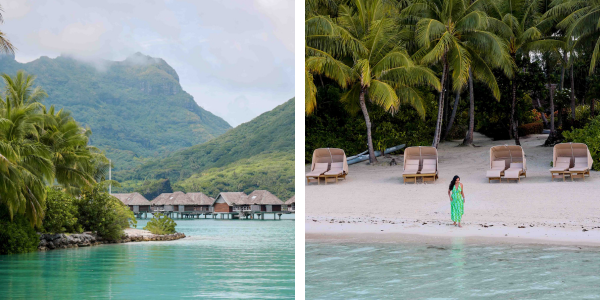 stay in an overwater bungalow villa